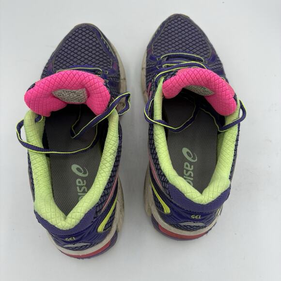 Asics Sneakers Womens Size 7 Gel Exalt Run Walk Speva Duomax Purple Pink‎ T379Q - Picture 6 of 10